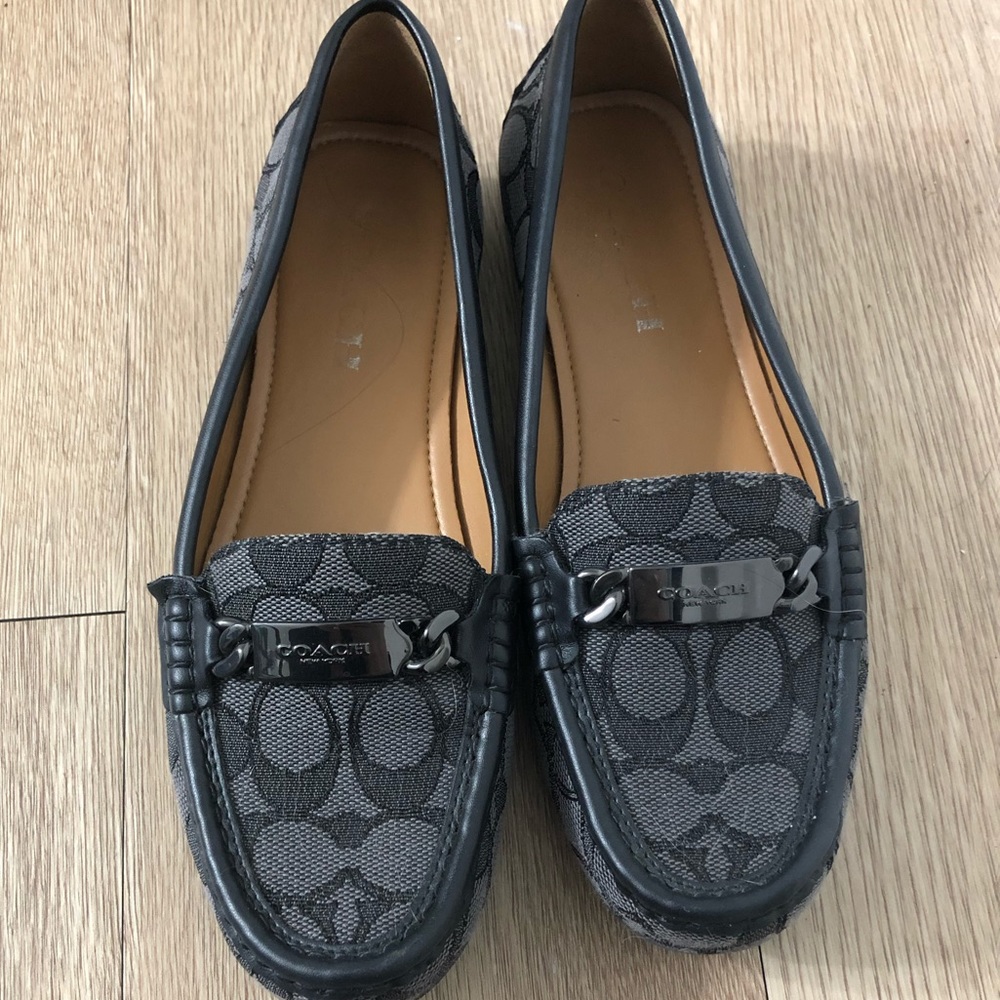 Black Coach Loafers - Size 6.5 - EUC
